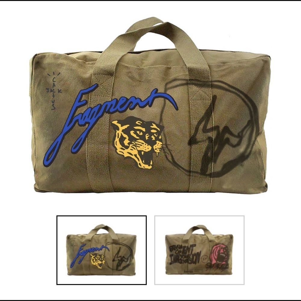 Cactus Jack by Travis Scott Duffle Bag